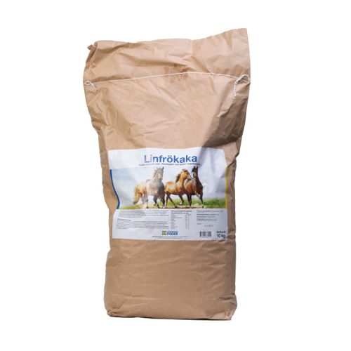 Hipporåvara Linfrökaka - 10kg
