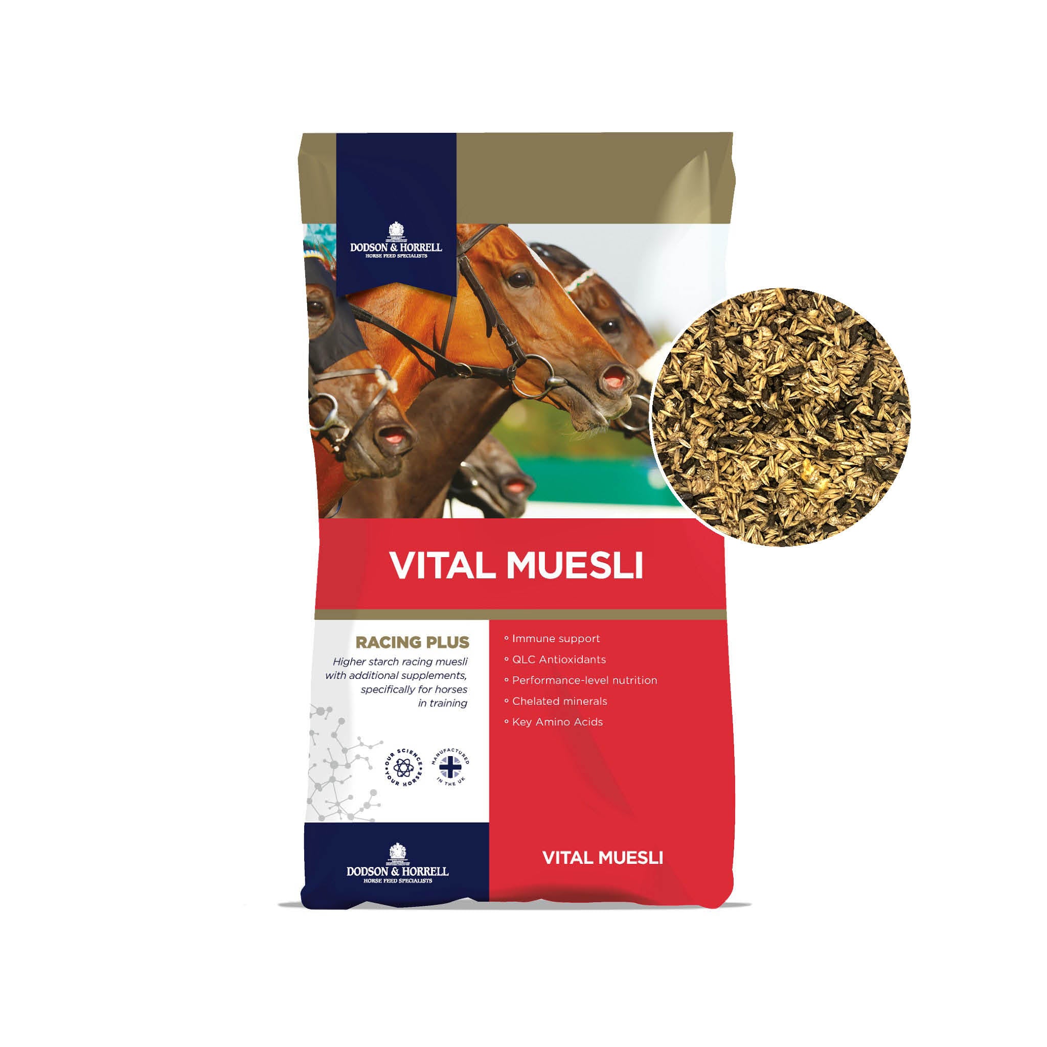 Dodson & Horrell Vital Muesli, *) 25 kg
